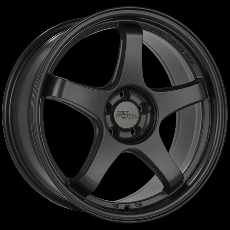 720FORM FF6 SATIN BLACK WHEELS | 17X7.5 | 5X114.3 | OFFSET: 35MM | CB: 73.1MM