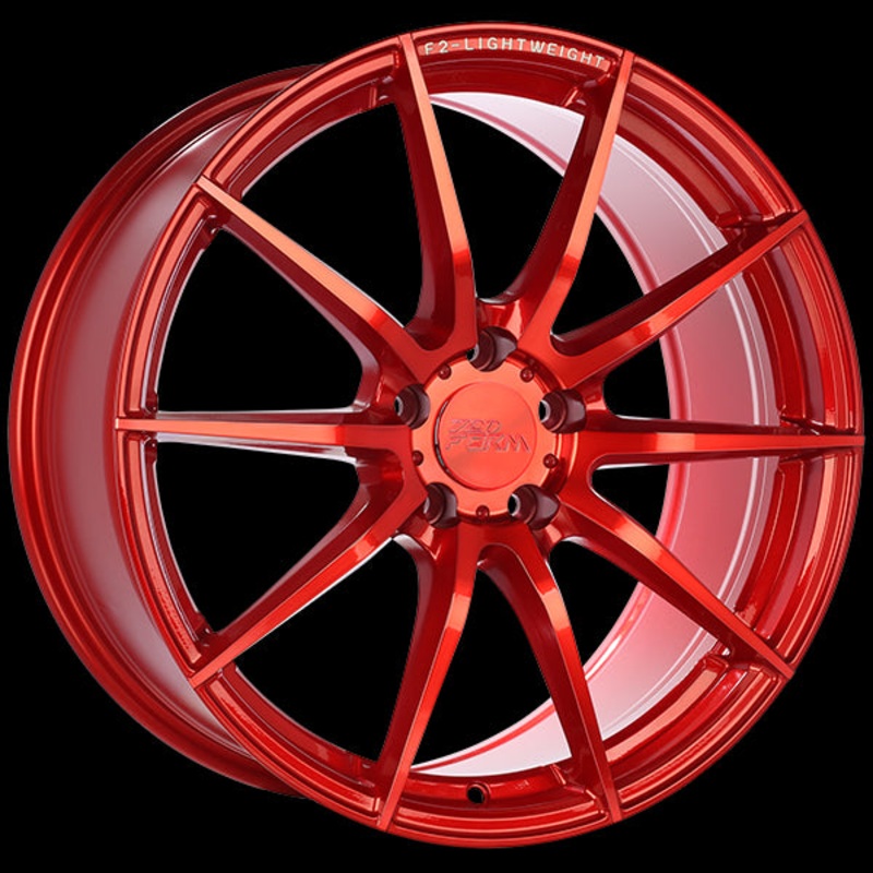 720FORM RF2-R TRANSLUCENT RED WHEELS | 19X8.5 | 5X112 | OFFSET: 35MM | CB: 66.6MM