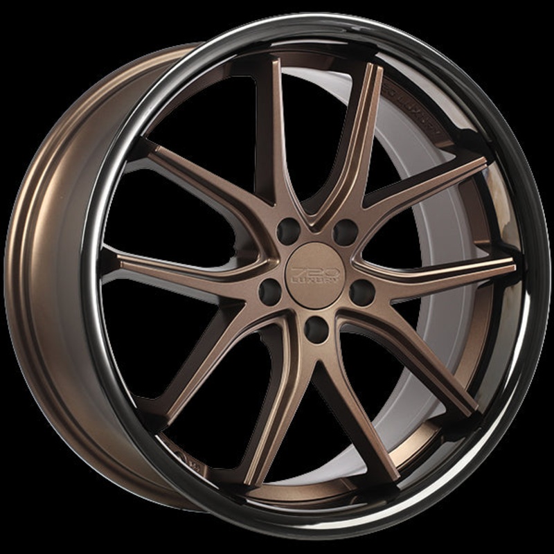 720FORM VANQUISH SATIN BRONZE STAINLESS LIP WHEELS | 20X10.5 | 5X114.3 | OFFSET: 45MM | CB: 73.1MM